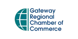 Omega Maintenance Corp Affiliated Organization: Gateway Regional Chamber of Commerce Logo