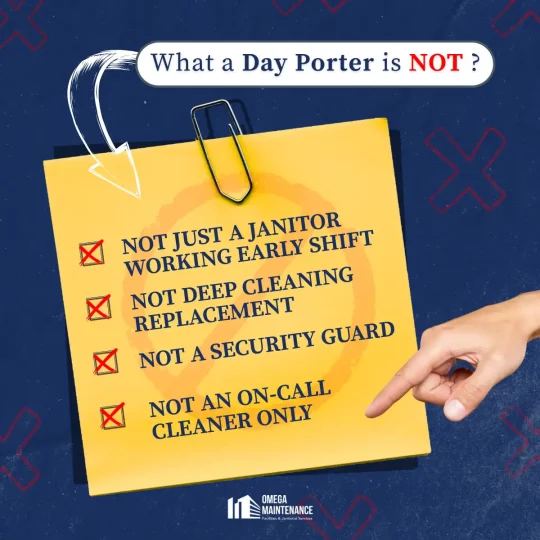 What a Day Porter Is NOT